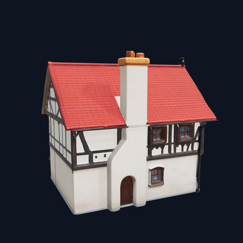 Traditional European House Model Pack